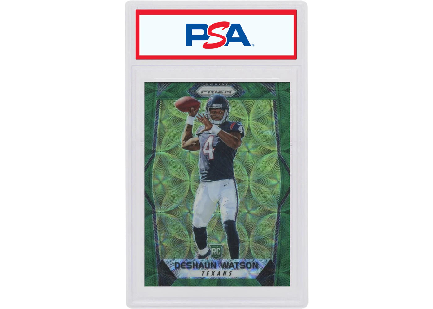 Deshaun Watson 2017 Panini Prizm Rookie Green Scope /99 #279 (PSA or BGS Graded)