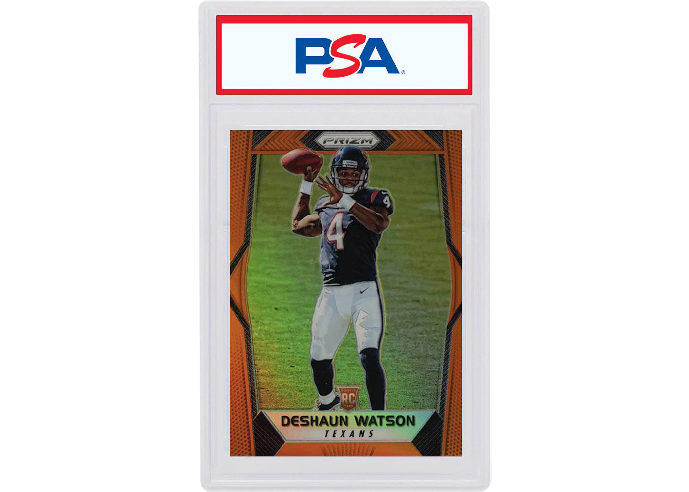 Deshaun Watson 2017 Panini Prizm Rookie Orange /275 #279 (PSA or BGS Graded)