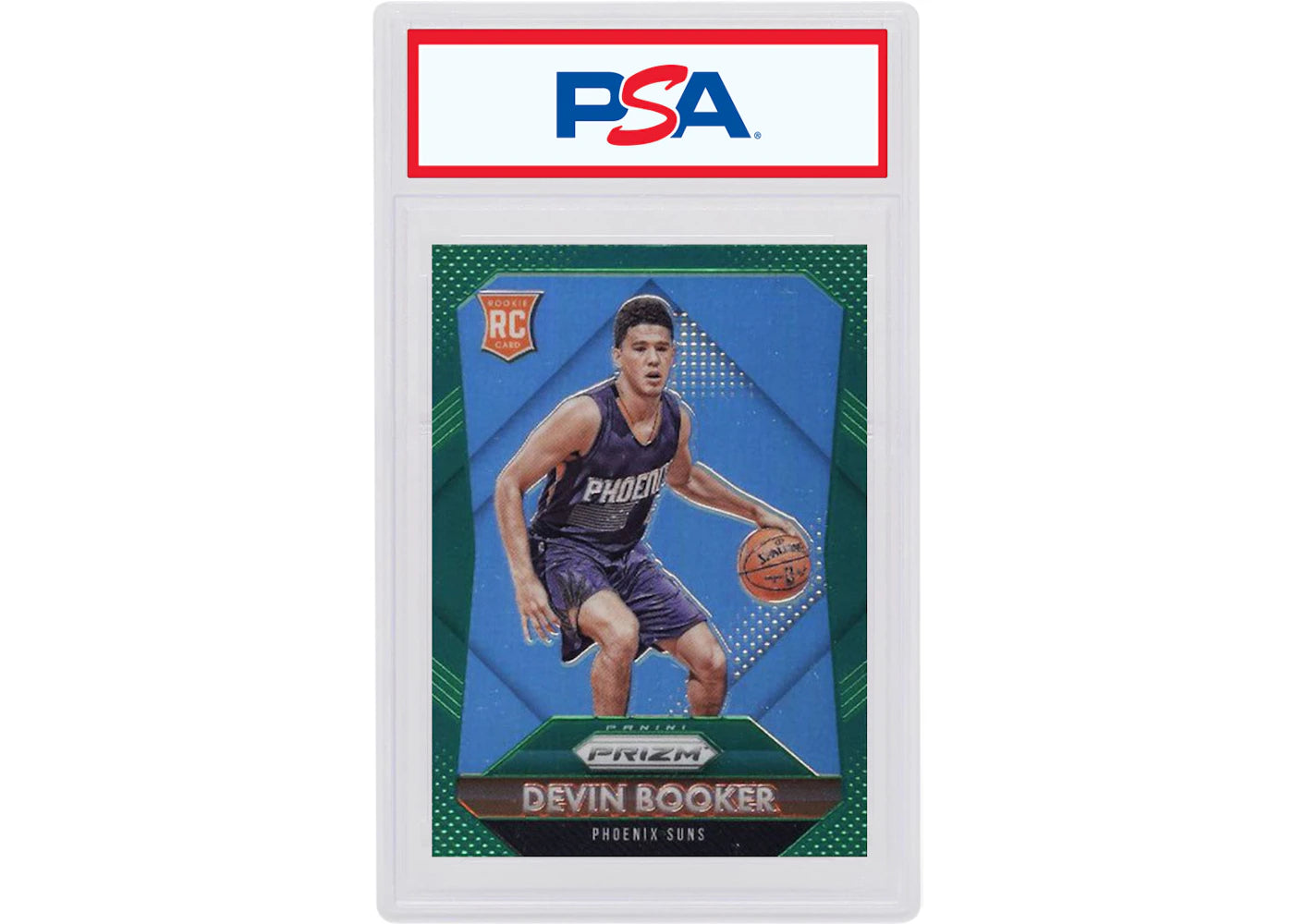 Devin Booker 2015 Panini Prizm Rookie Green #308 (PSA or BGS Graded)
