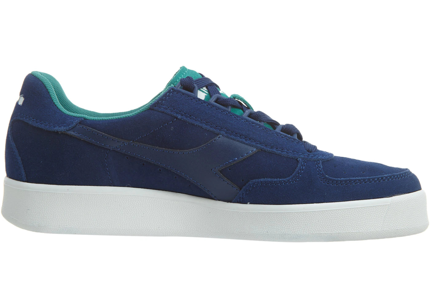 Diadora B Elite Suede Estate Blue Porclain Green