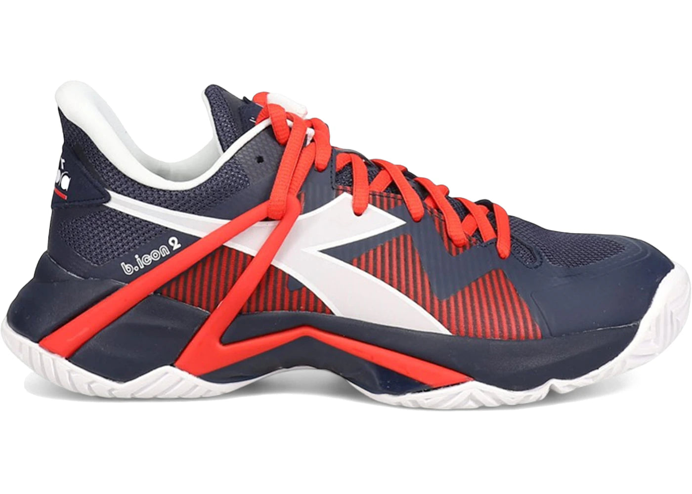Diadora B.Icon 2 AG Blue Corsair Fiery Red