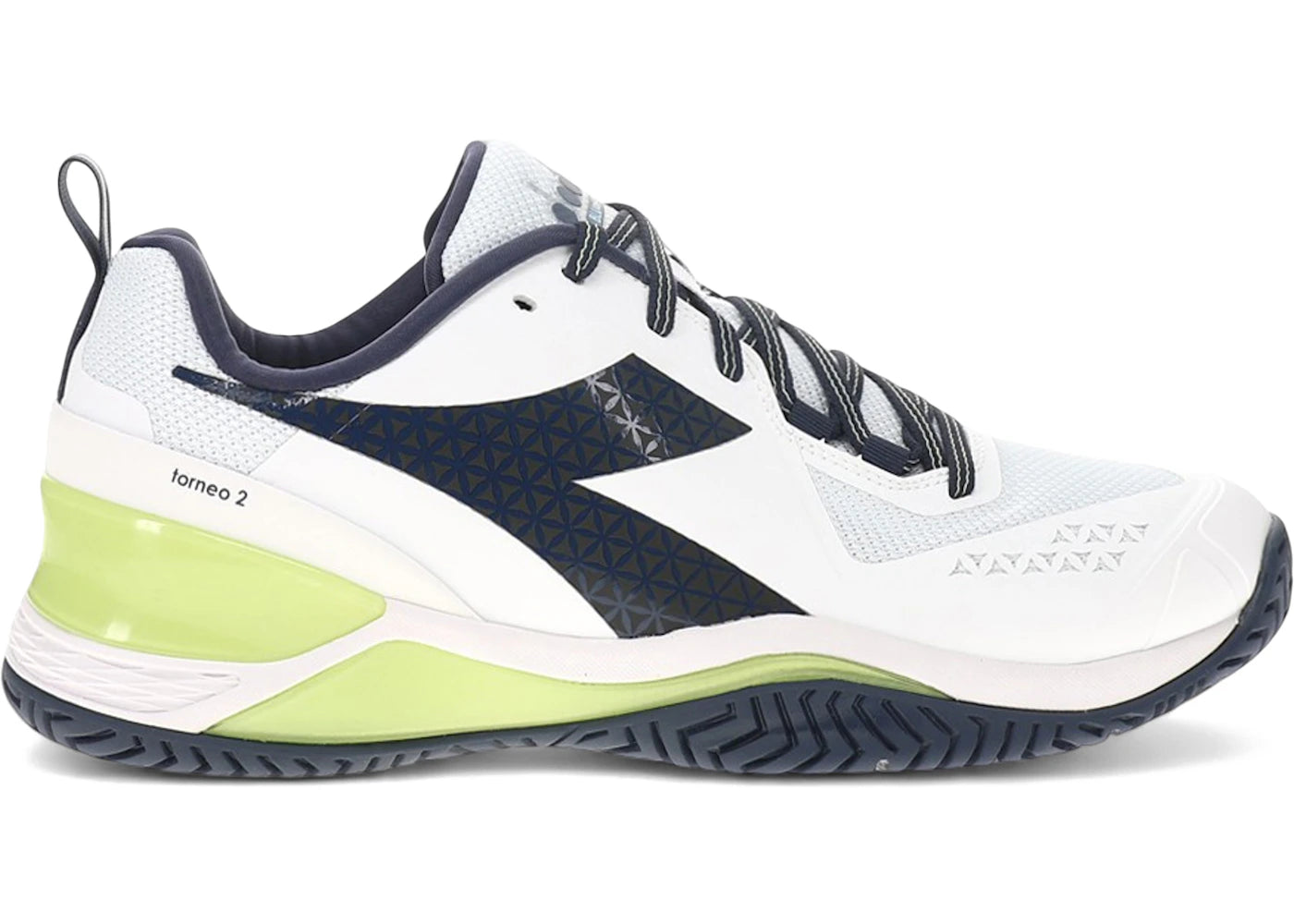 Diadora Blushield Torneo 2 AG White Pageant Blue