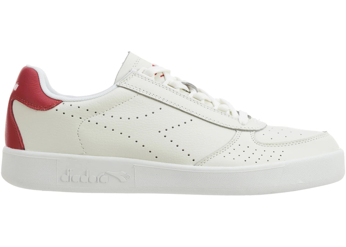 Diadora B.elite Premium L White Red Pepper