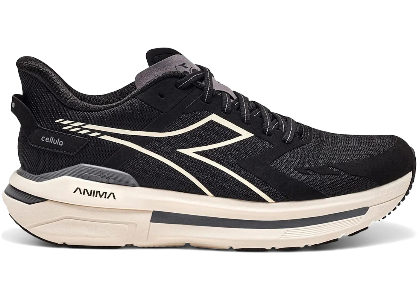 Diadora Cellula Black Whisper White