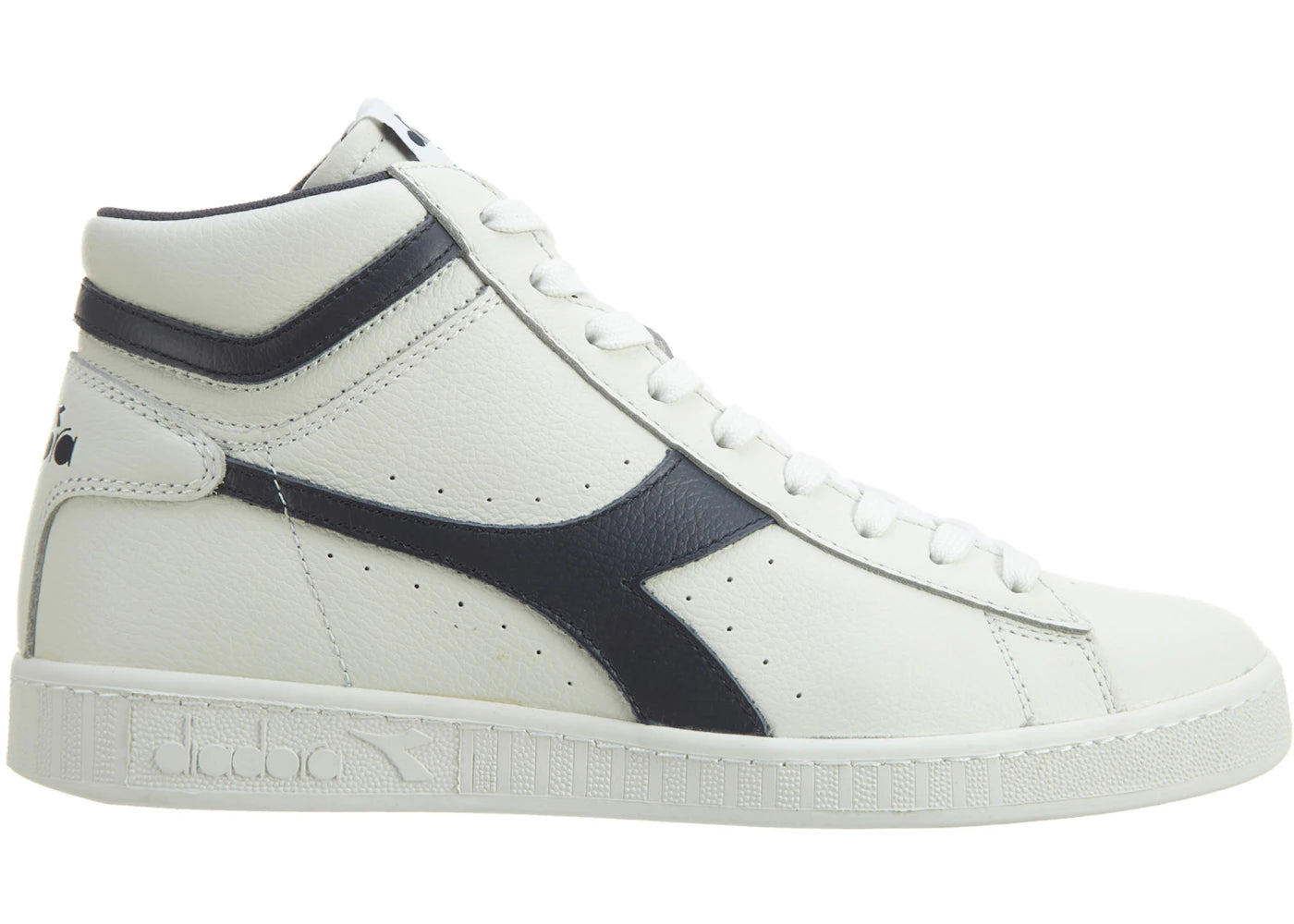 Diadora Gamel High Waxed White Dress Blues White