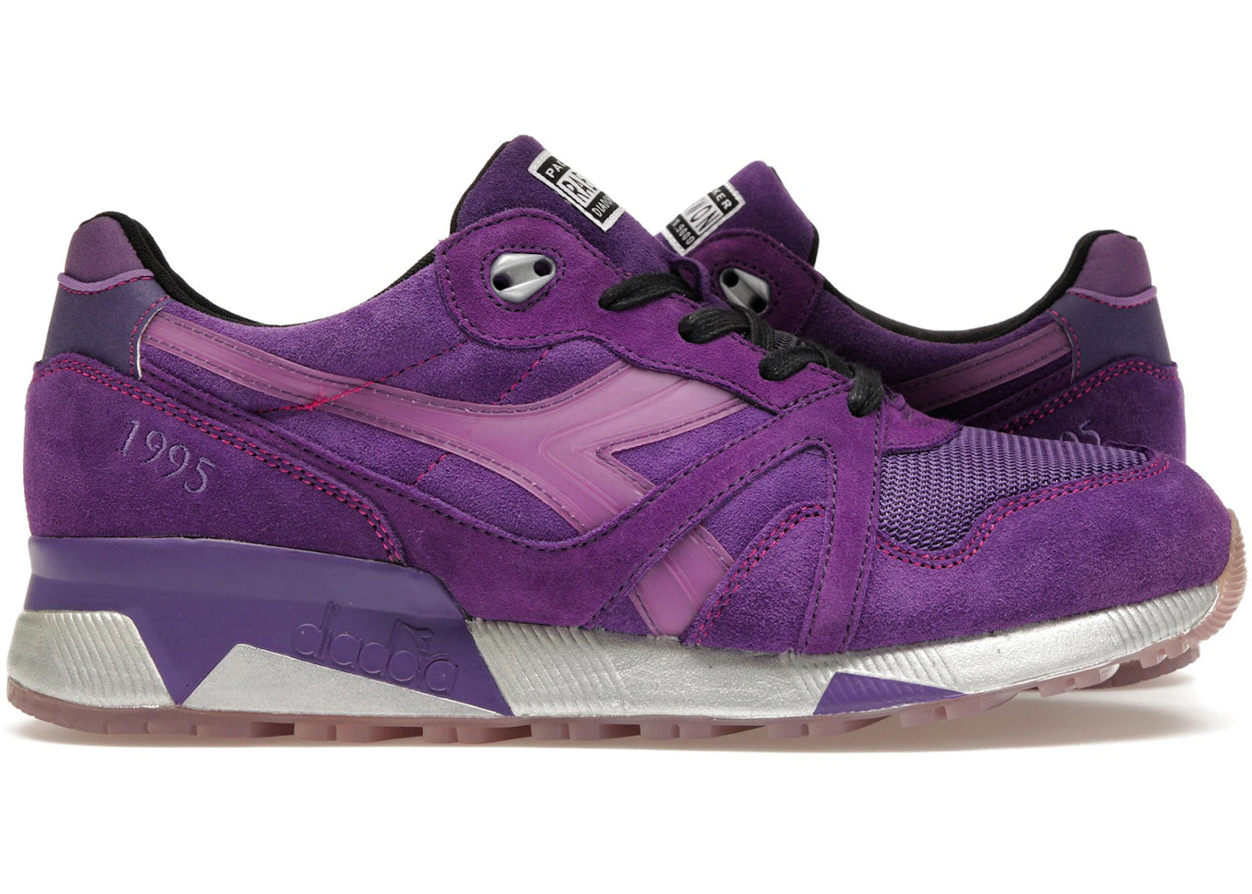 Diadora N9000 Packer Shoes x Raekwon Purple Tape