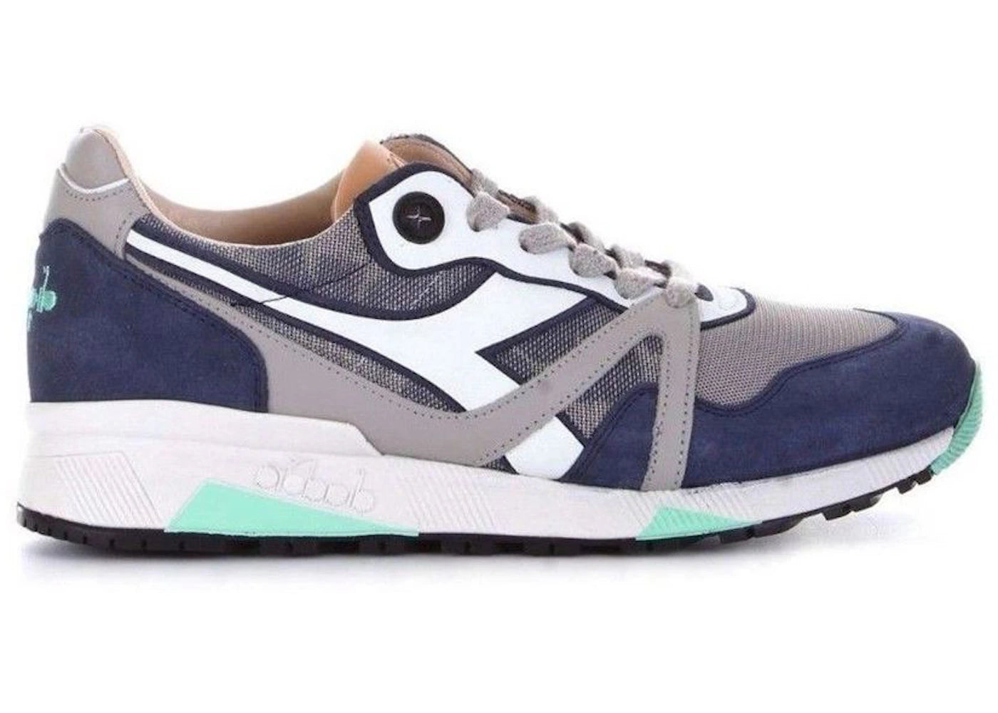 Diadora N9000 Grey Navy Mint