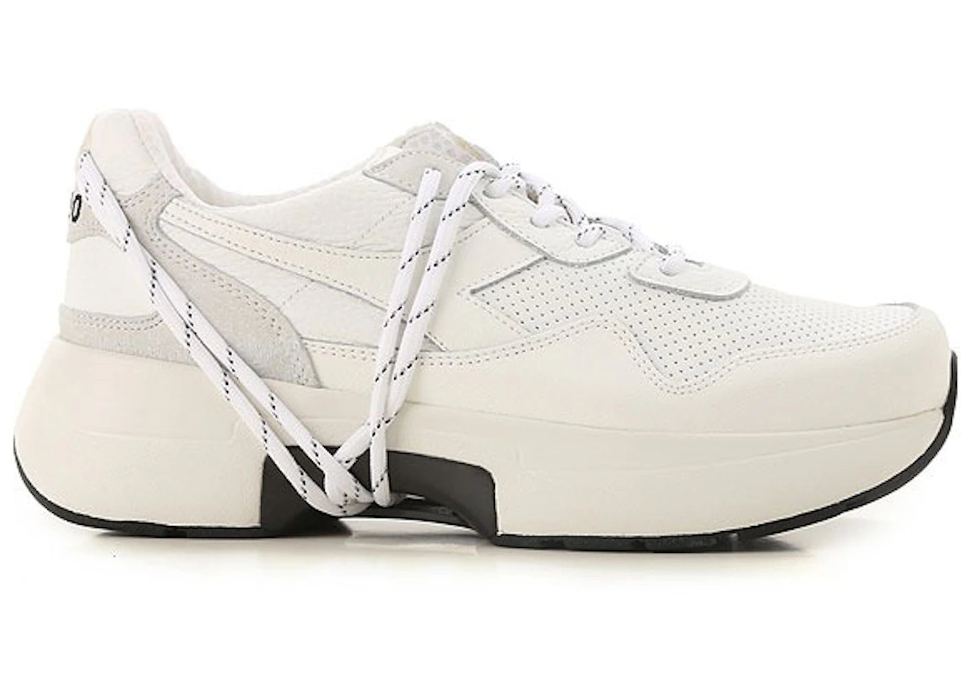 Diadora N9000 Lace-Up Triple White (Women's)