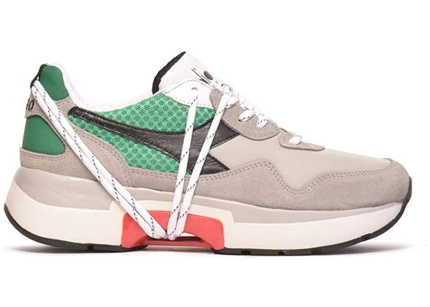 Diadora N9000 TXS H Lace Up Grey Watermelon