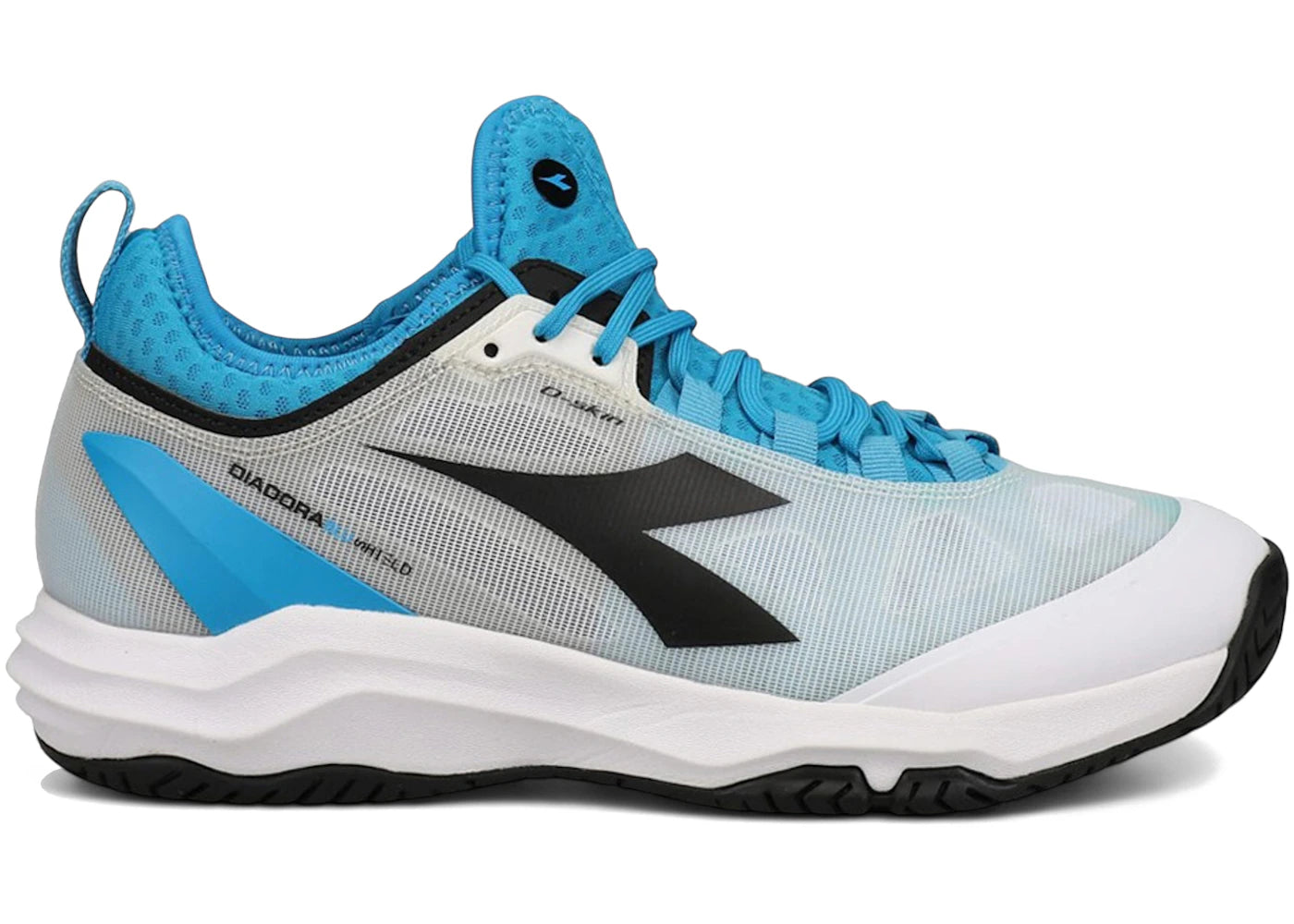 Diadora Speed Blushield Fly 3 + AG White Black Blue Jewel