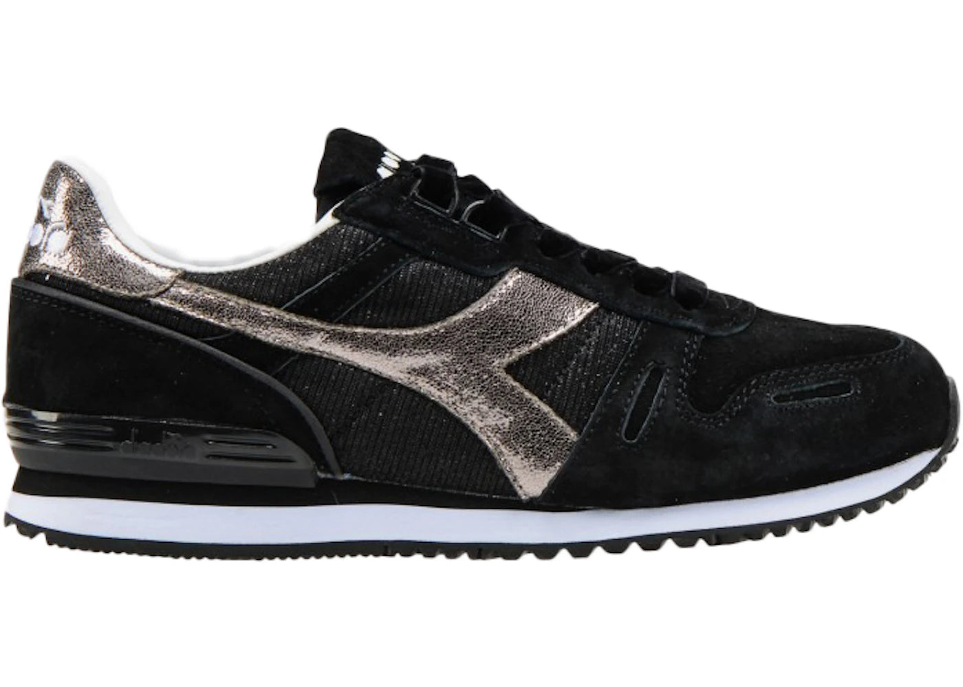 Diadora Titan Black Metallic Silver (Women's)