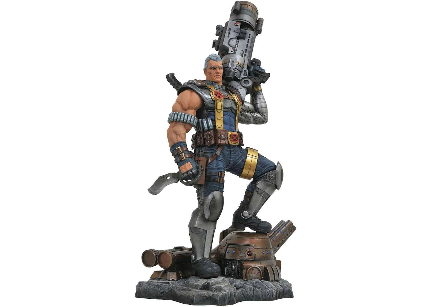 Diamond Select Toys Marvel Premier Collection Cable Comic Version PVC Figure Statue