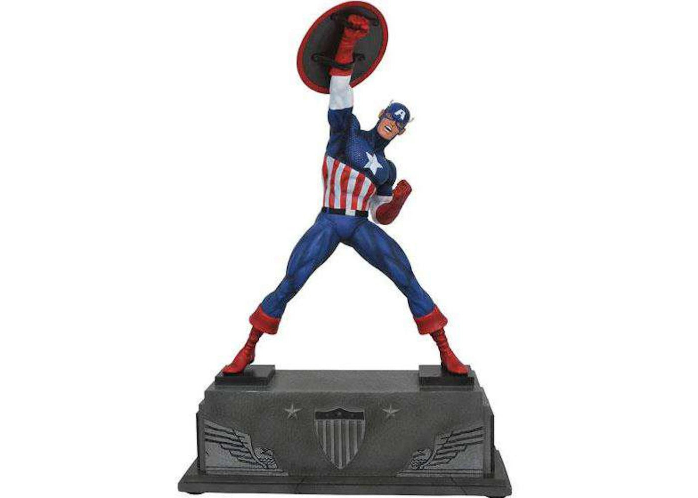 Diamond Select Toys Marvel Premier Collection Captain America Resin Statue