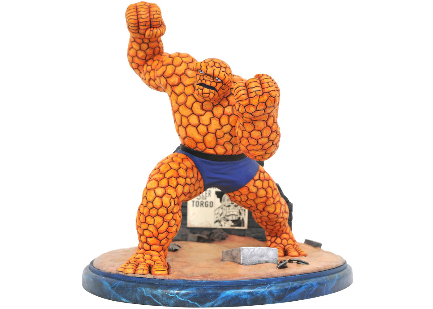Diamond Select Toys Marvel Premier Collection The Thing Comic Version Statue