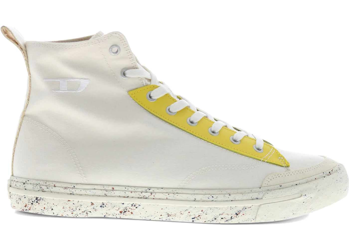 Diesel S-Athos Mid Tofu Yellow Fluorescent
