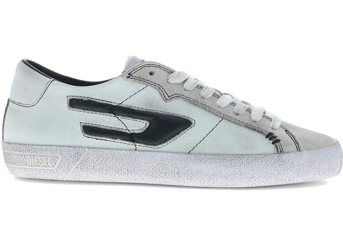 Diesel S-Leroji Low White Black