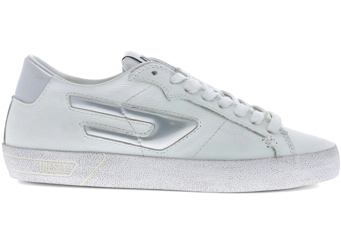 Diesel S-Leroji Low White Silver (Women's)
