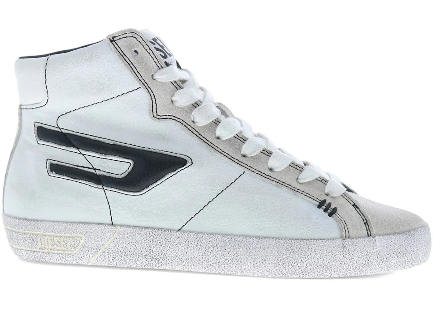 Diesel S-Leroji Mid White Black (Women's)