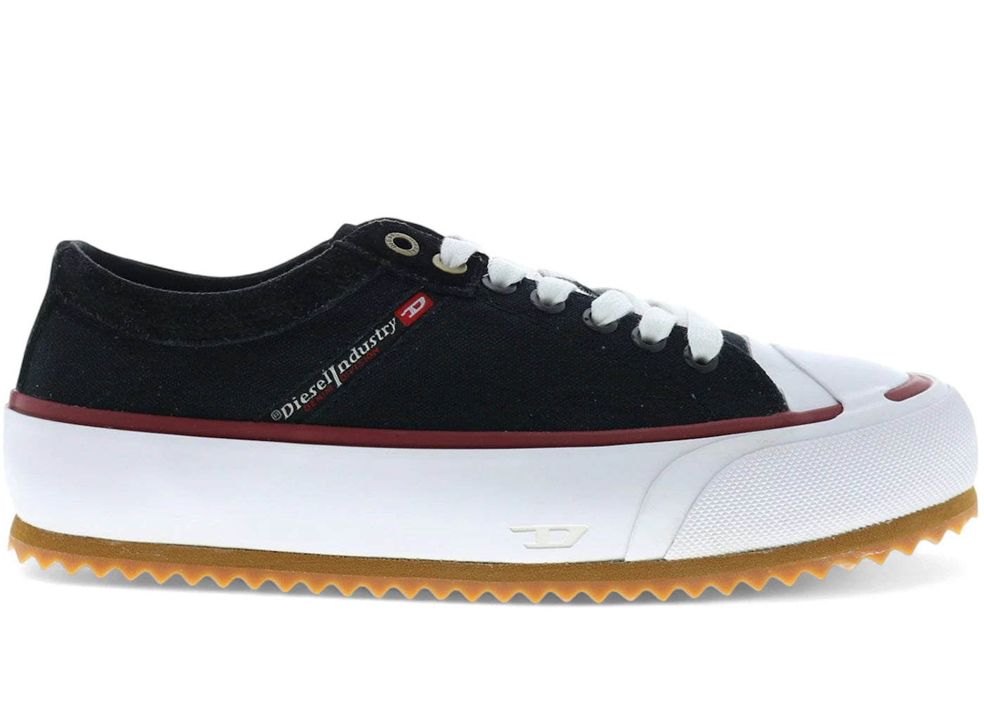 Diesel S-Principia Low White Black