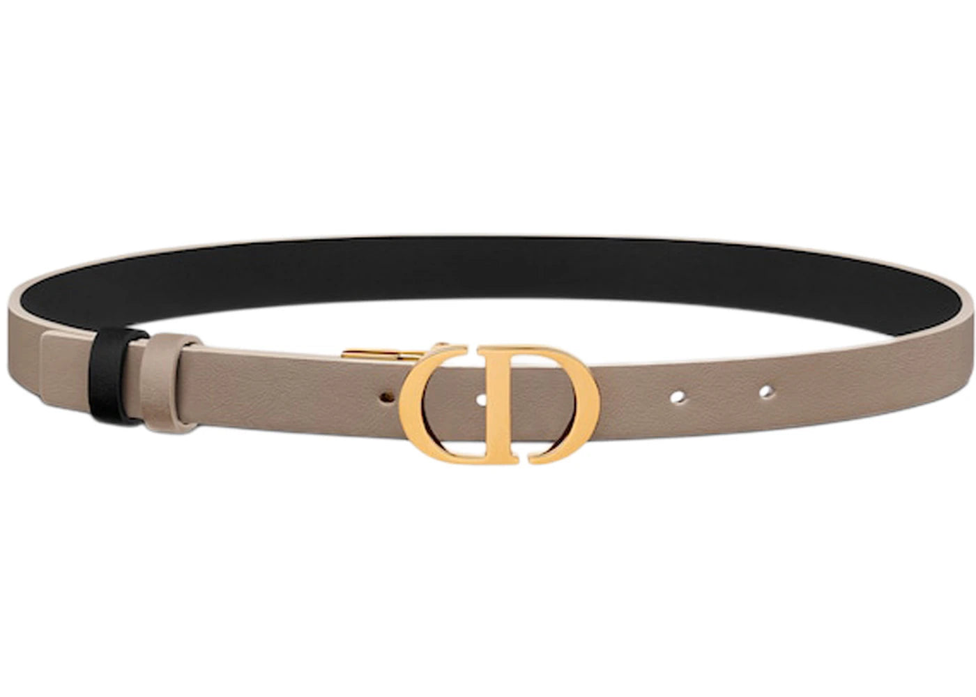 Dior 30 Montaigne Reversible Belt 20MM Hazlenut/Black