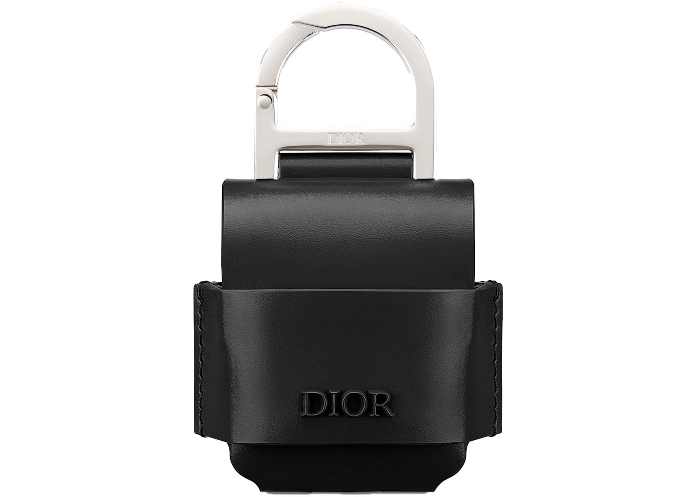 Dior Airpods Case Calfskin Black