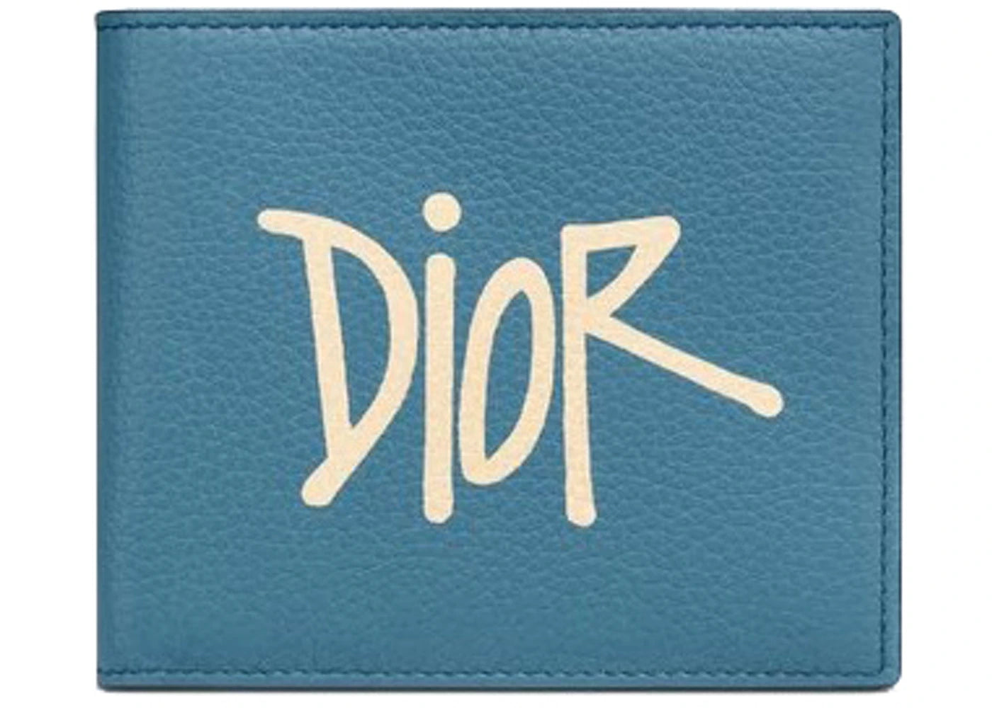 Dior And Shawn Coin Wallet (8 Card Slot) Blue