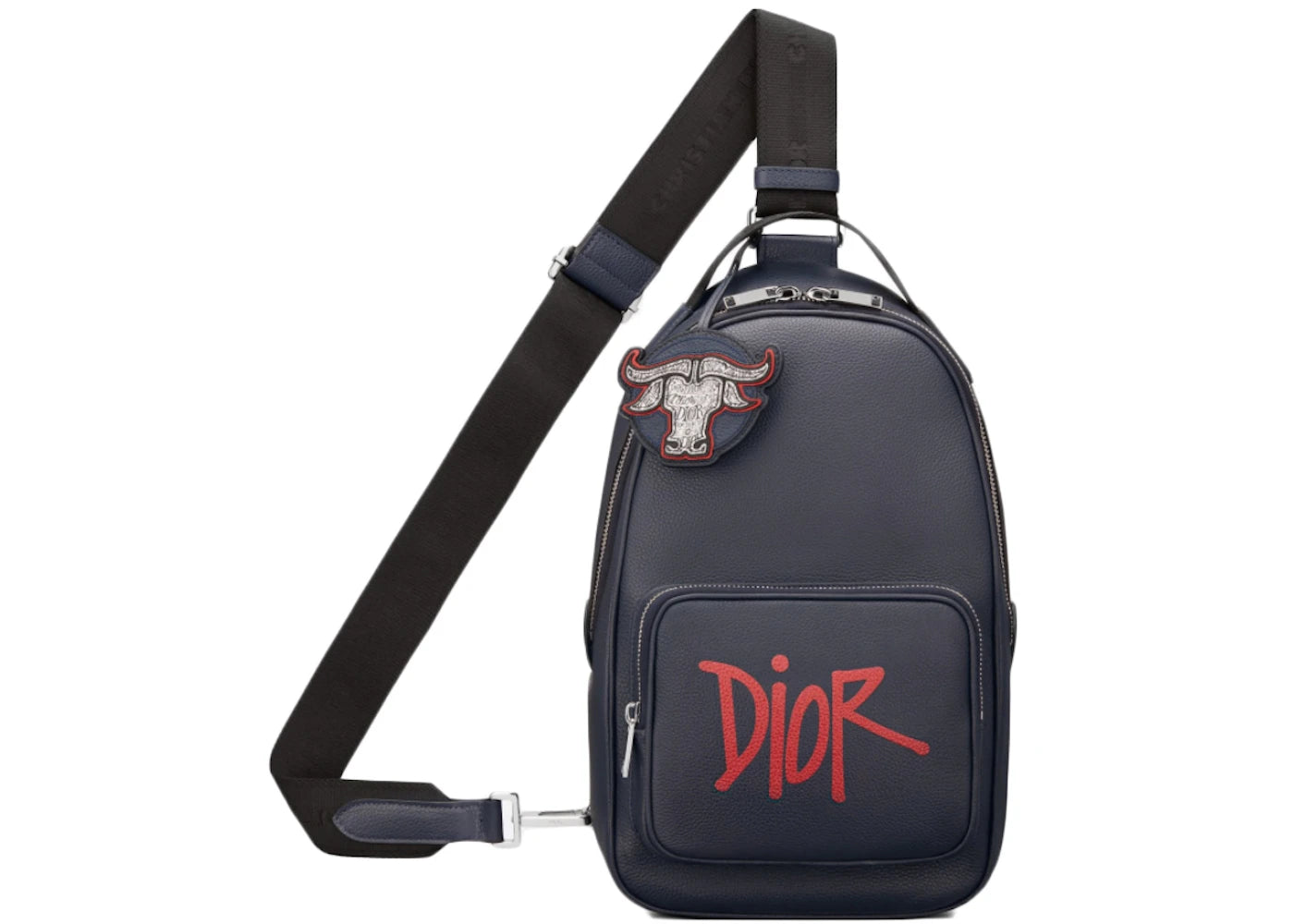 Dior And Shawn Crossbody Backpack Navy