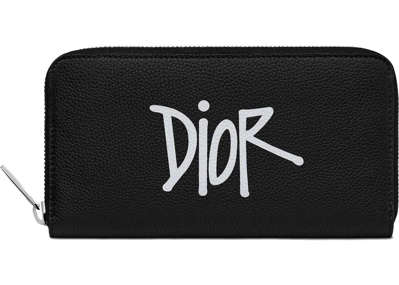 Dior And Shawn Long Zipped Wallet Black