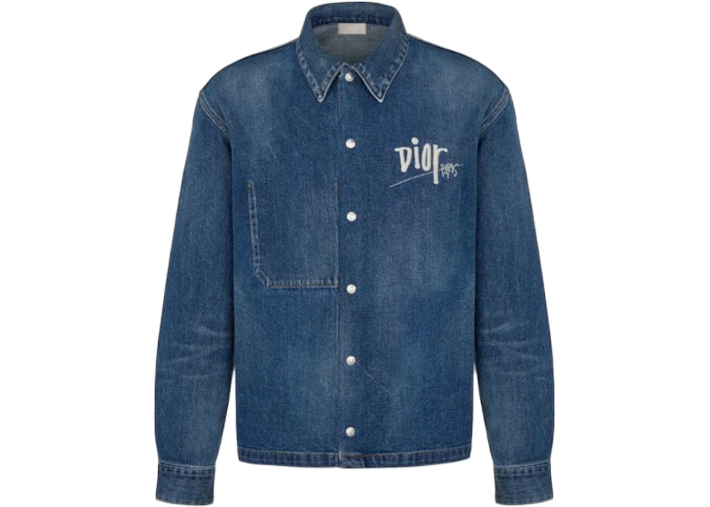 Dior And Shawn Overshirt Blue