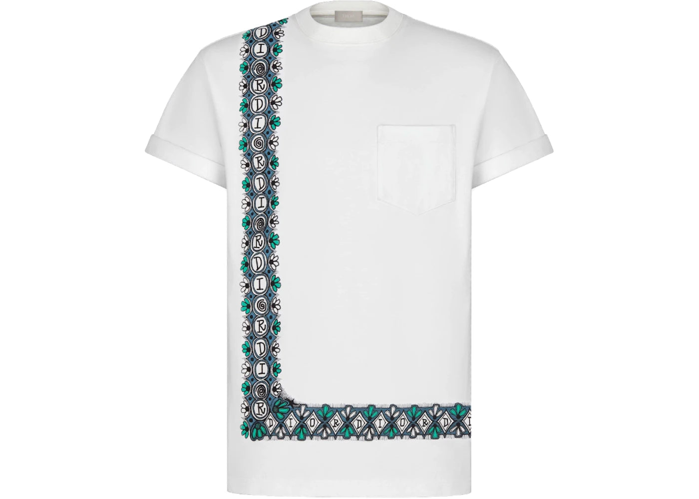 Dior And Shawn Oversized T-shirt White