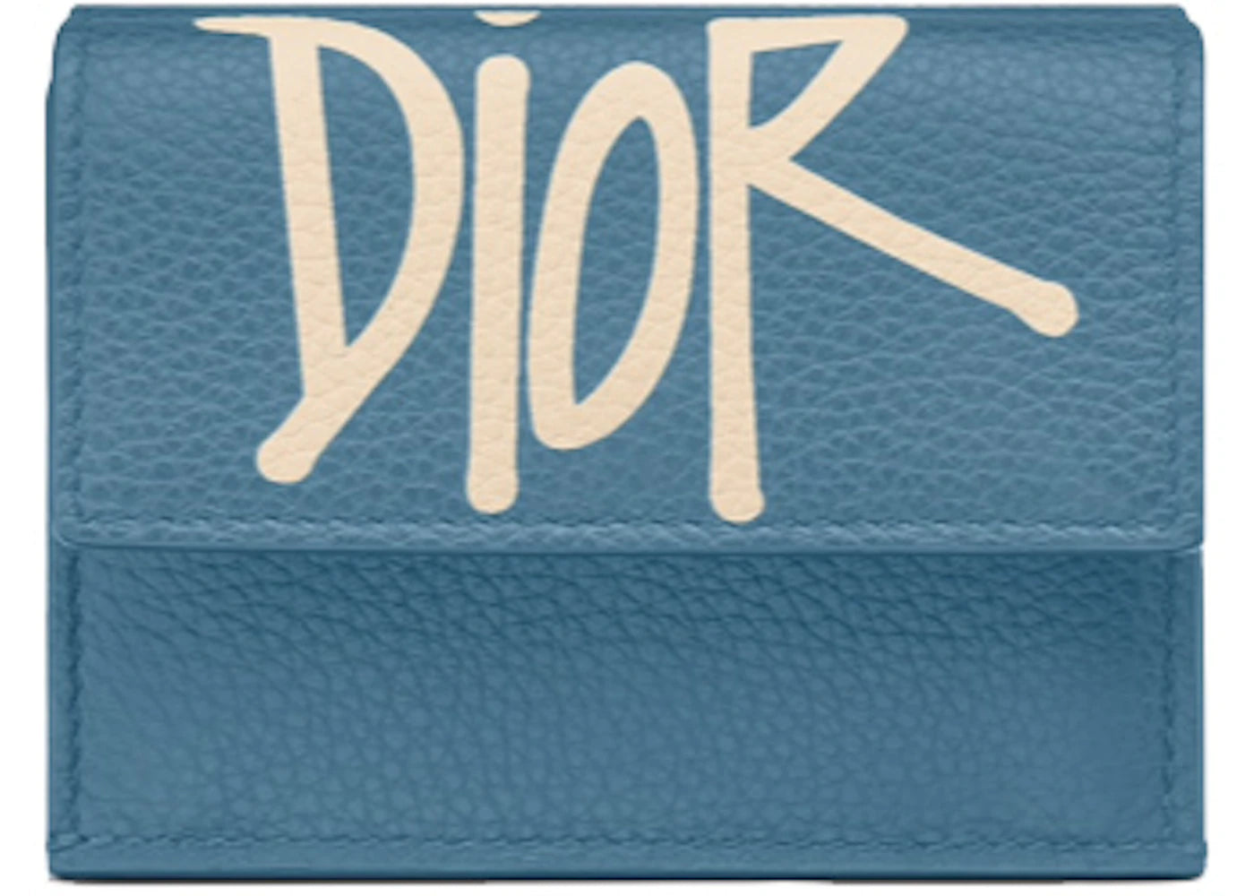 Dior And Shawn Trifold Wallet Blue