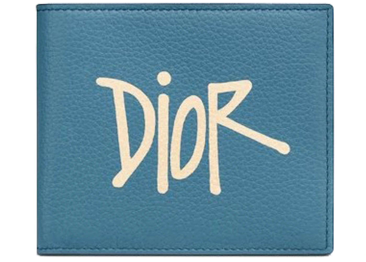 Dior And Shawn Wallet (8 Card Slot) Blue