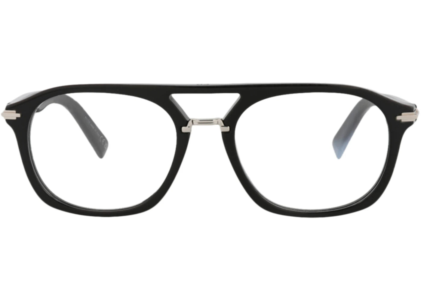 Dior Aviator-Frame Acetate Optical Frames Black Black Transparent (DM50037I-55-001)