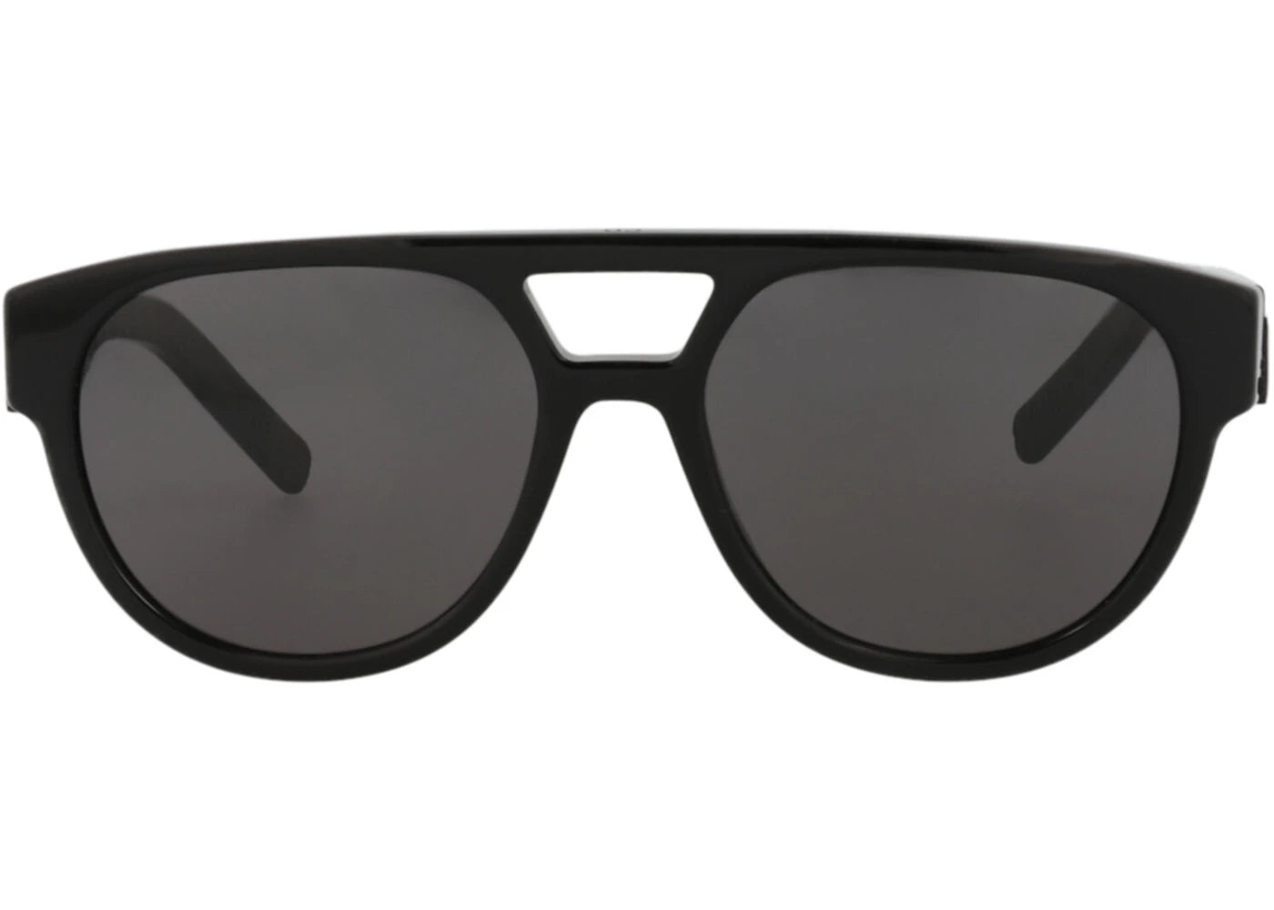 Dior Aviator-Frame Acetate Sunglasses Black Black Smoke (DM40054I-54-01A)