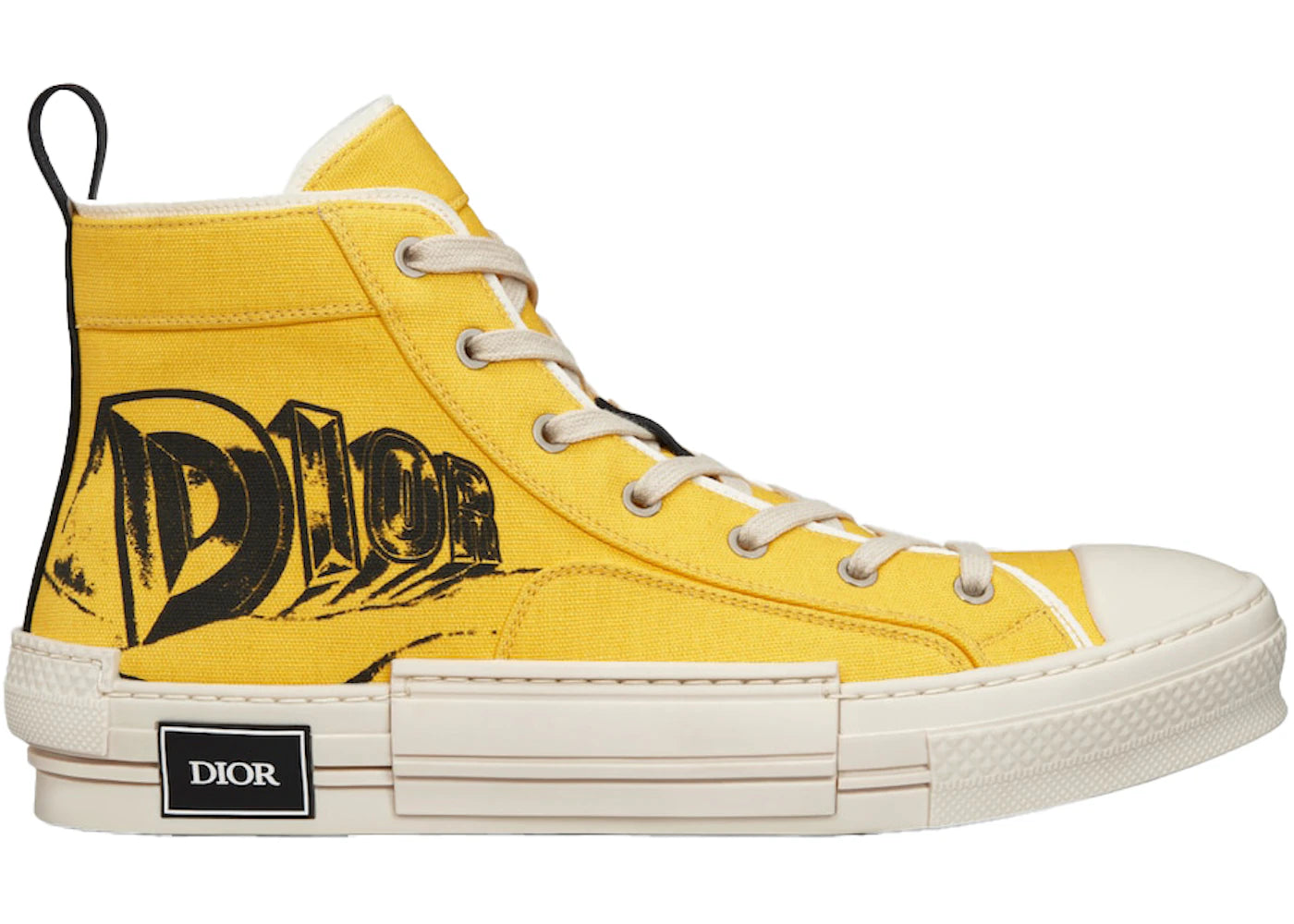 Dior B23 High Top AsteroDior Yellow