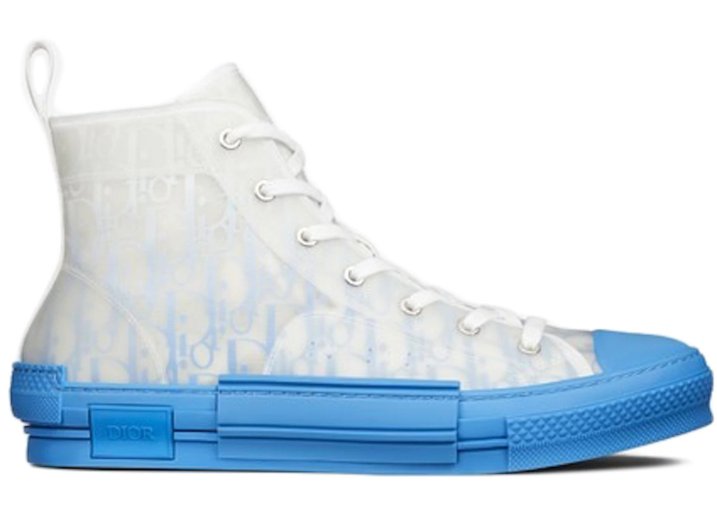 Dior B23 High Top Gradient Blue