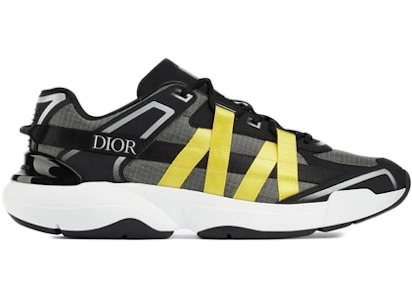 Dior B24 Runtek Black Yellow