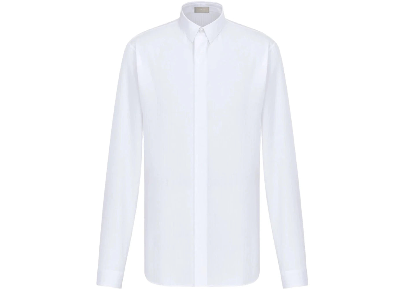 Dior Bee Embroidery Shirt White Striped