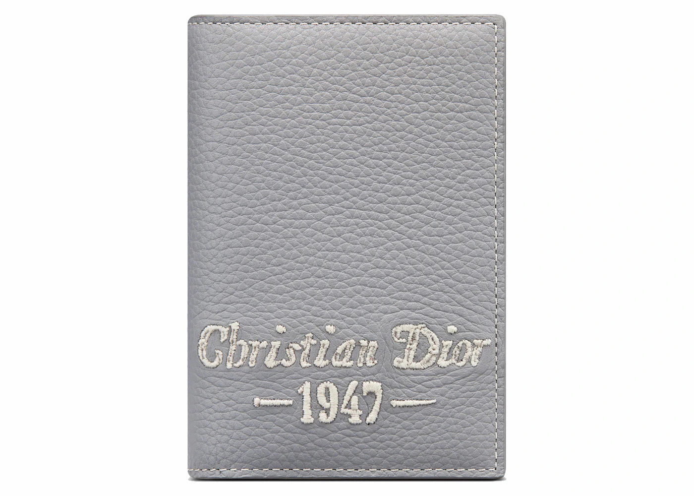 Dior Bi-Fold Card Holder Gray