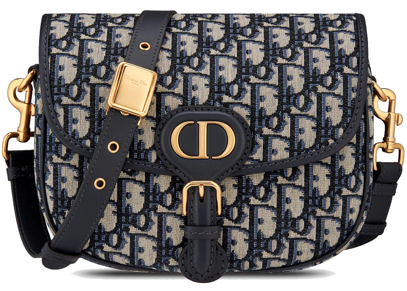 Dior Bobby Bag Medium Dior Oblique Jacquard Blue