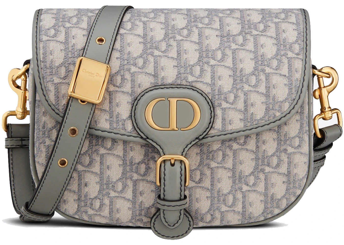 Dior Bobby Bag Medium Dior Oblique Jacquard Gray