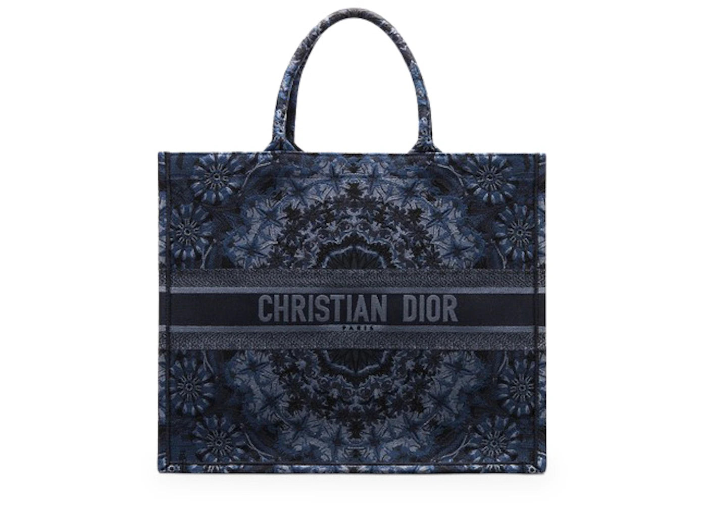 Dior Book Tote Kaleidiorscopic Blue