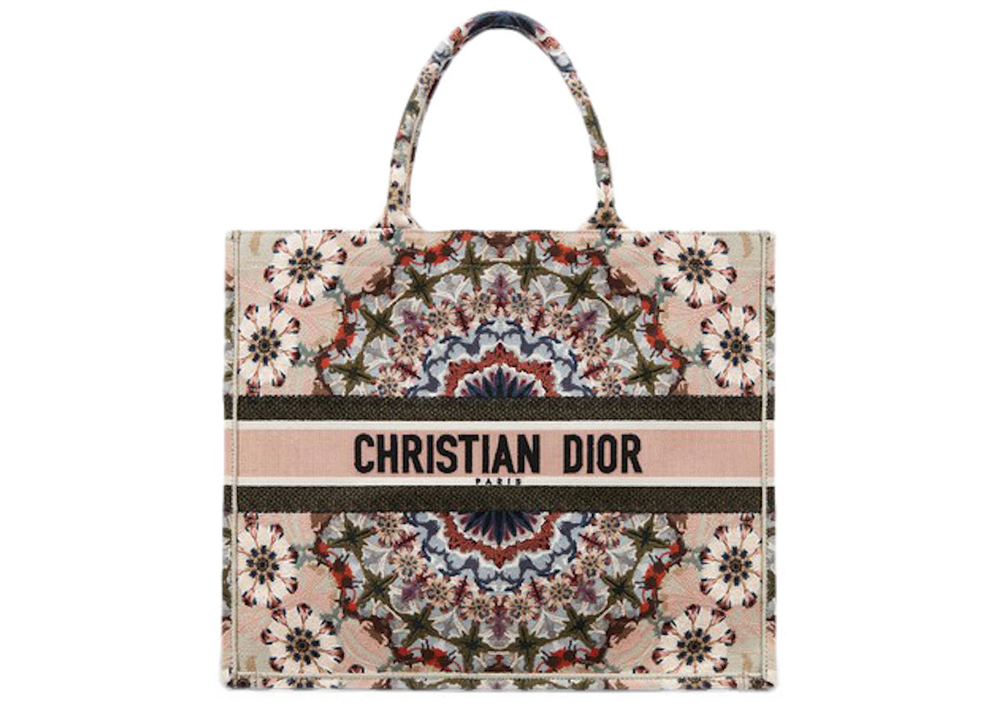 Dior Book Tote Kaleidiorscopic Multicolor