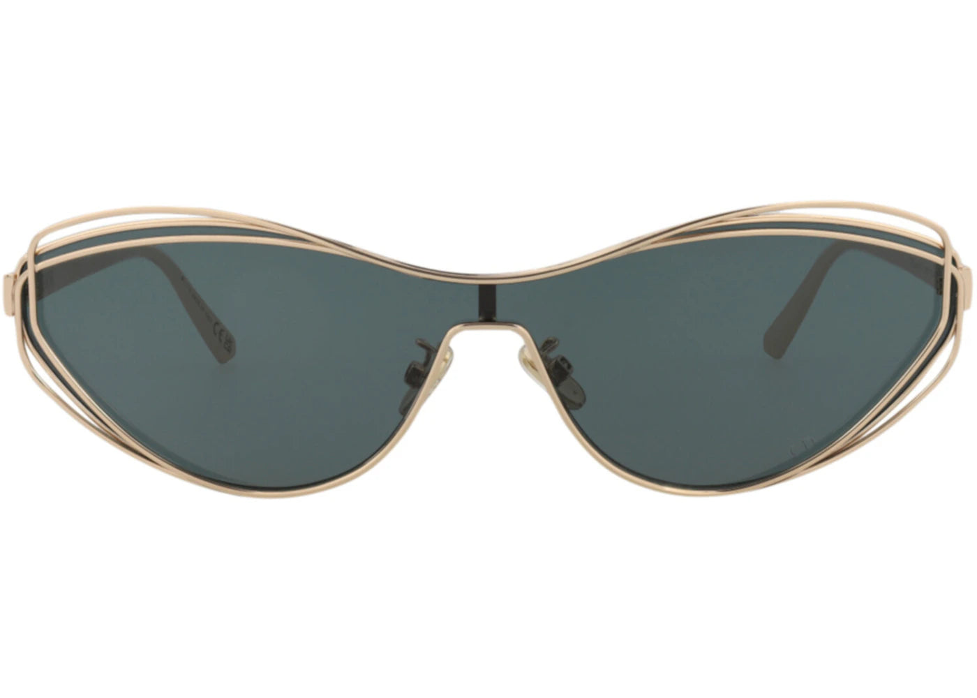 Dior Cat Eye-Frame Acetate Sunglasses Gold Gold Green (CD40150U-00-28N)