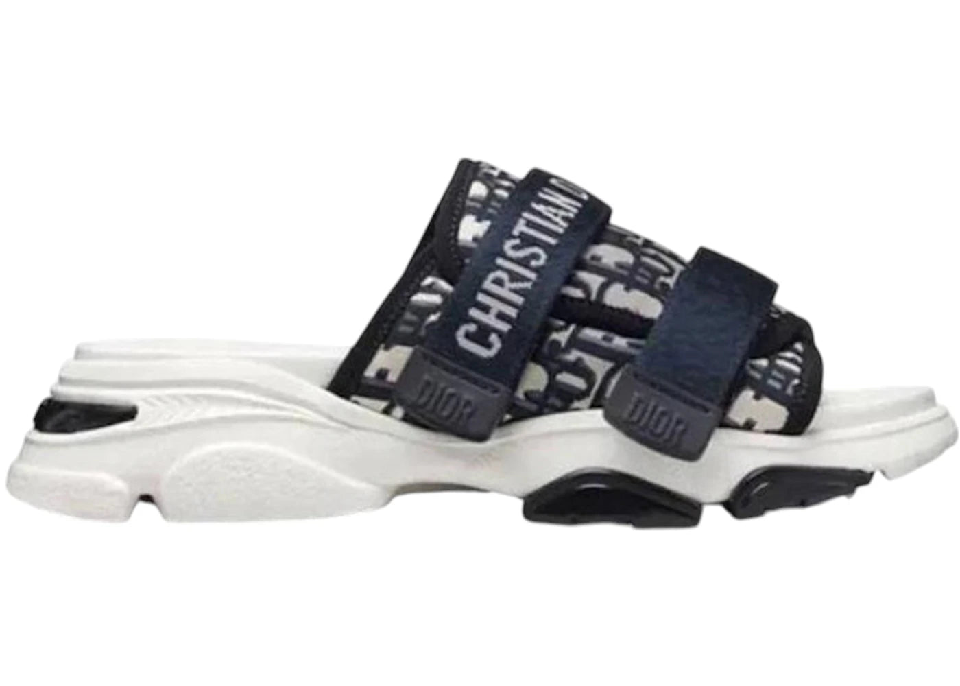 Dior D-Wander Flat Sandal Blue (Women's)