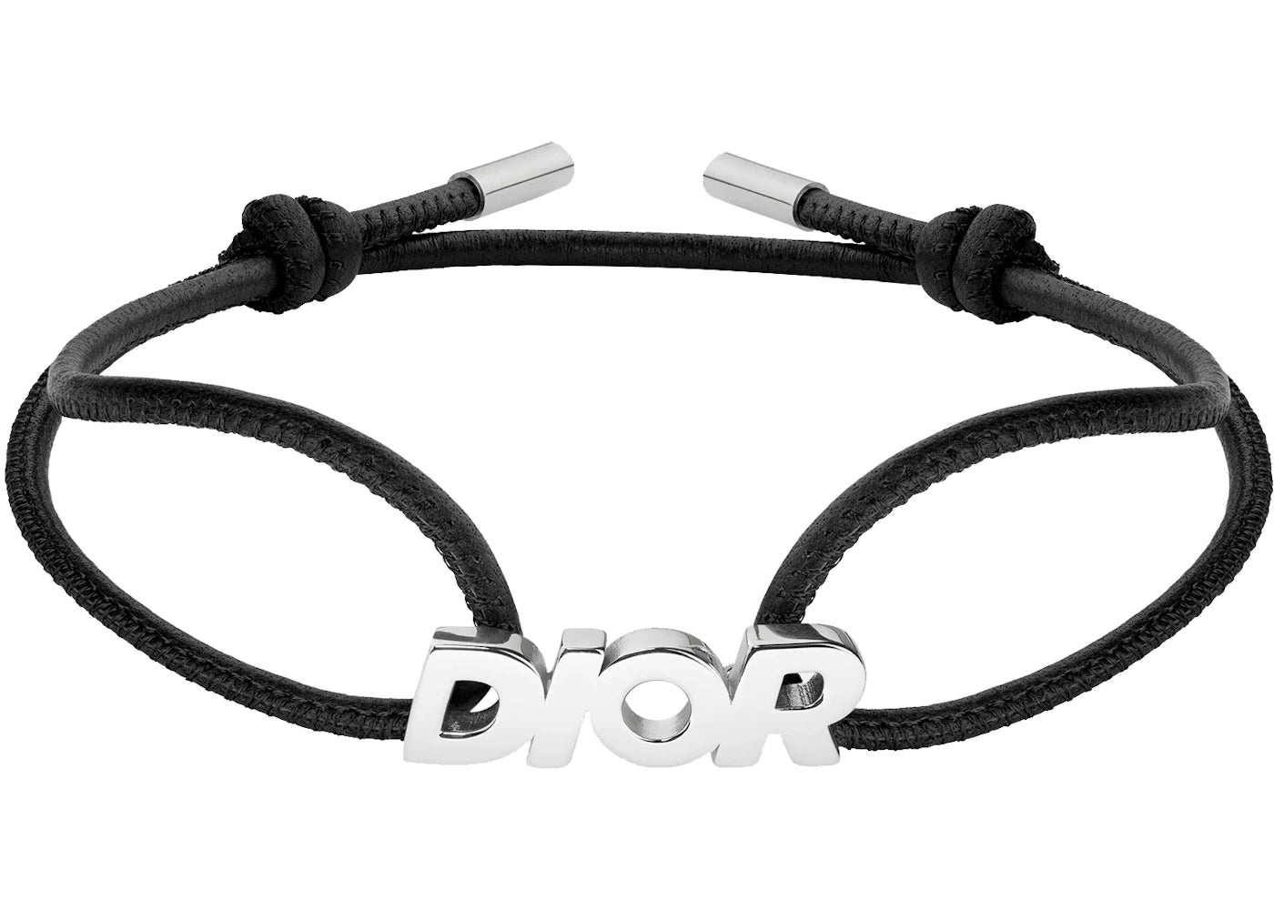 Dior "DIOR" Bracelet Silver/Black