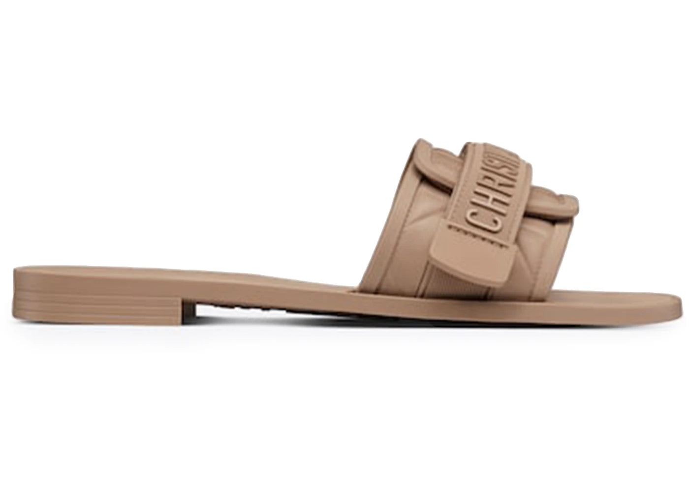 Dior Dio(R)Evolution Mule Sandal Embossed Macrocannage Gum Hazelnut Brown (Women's)