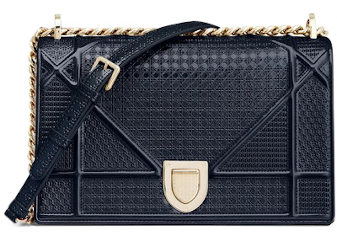 Dior Diorama Shoulder Bag Blue