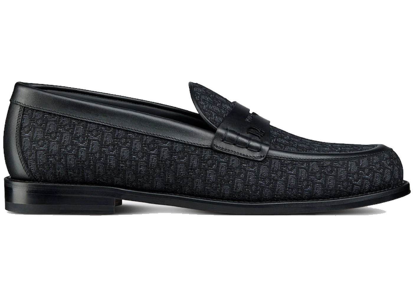 Dior Granville Loafer Black Canvas