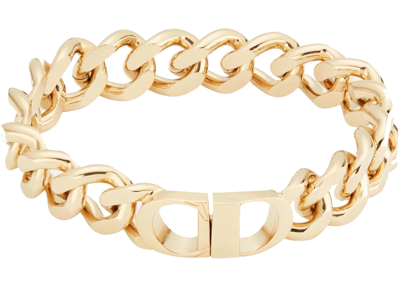 Dior Icon CD Bracelet Metal with Gold Finish